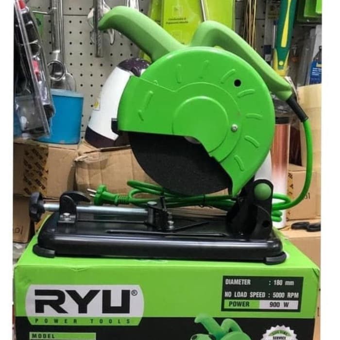 TEKIRO RYU MESIN GERGAJI BESI 7 INCH LOW WATT CUT OFF KATING