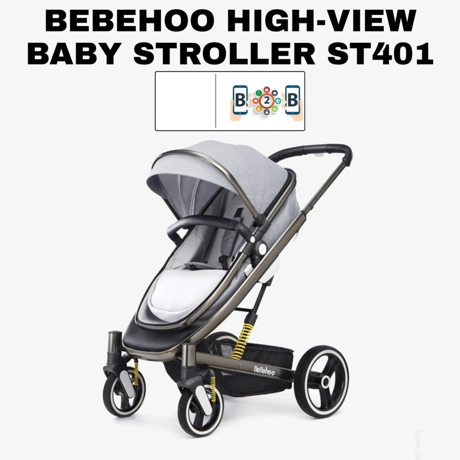 BEBEHOO HIGH VIEW BABY STROLLER ST401 KERETA DORONG BAYI