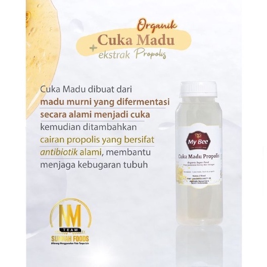 

Cuka Madu Propolis 270ml
