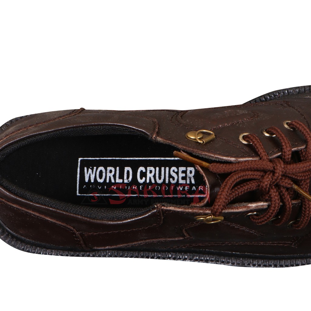 Sepatu Safety Ujung Besi World Cruiser 1837 Coklat