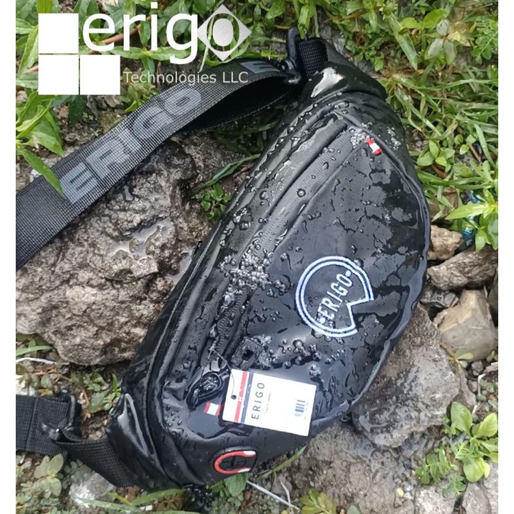 Tas weistbag ERIGO Tali sablon waterproof || resleting tidak tembus air Tali copot