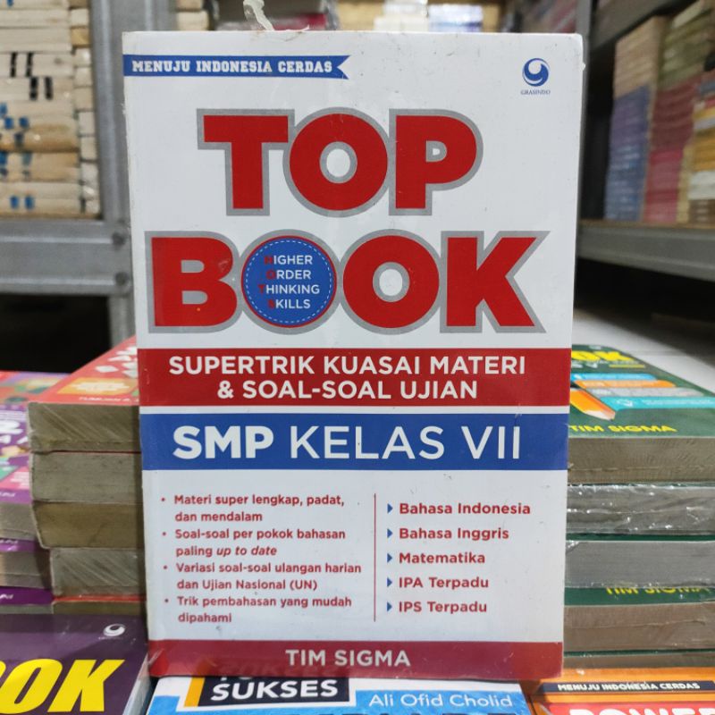OBRAL BUKU LATIHAN SOAL SMP / BUKU SOAL SD / PELAJARAN / SUPER 100 ! / TOP BOOK / ORIGINAL 4a-Top book smp