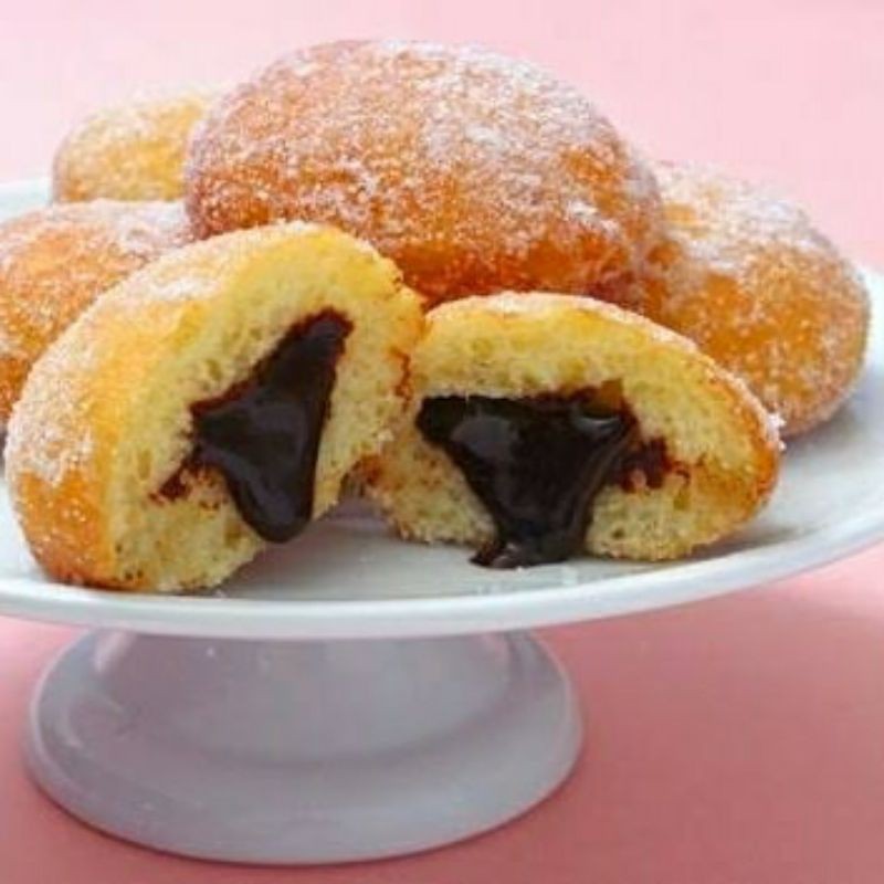 

Donat Kentang Coklat isi 10