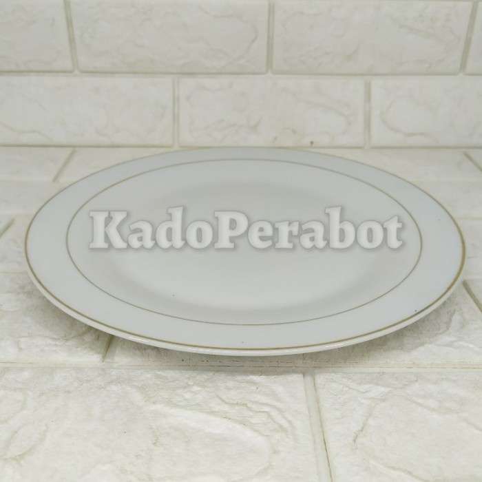 piring keramik ceper 10.5 inch list - piring saji keramik restoran