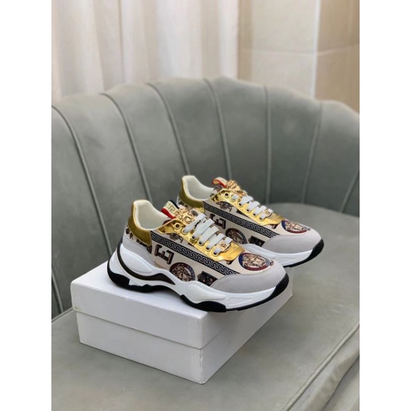 sepatu pria sneaker vers4ce mirror quality shoes men cowok P1SHOES run away