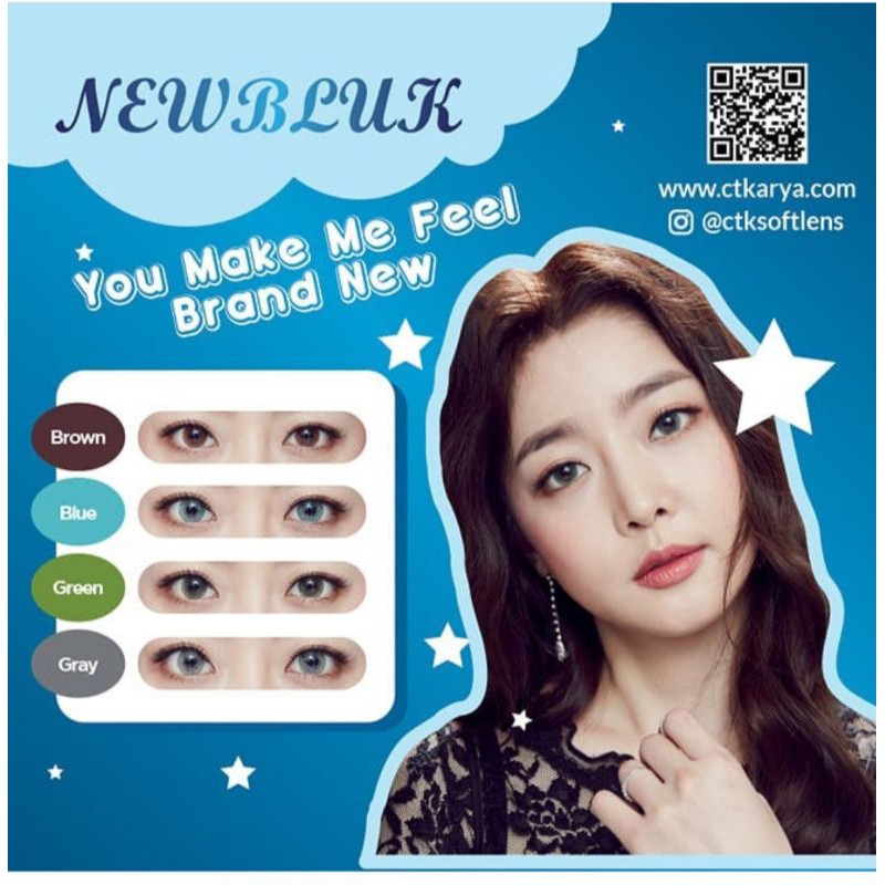 SOFTLENS NEWBLUK NORMAL DIA 15MM BY CTK