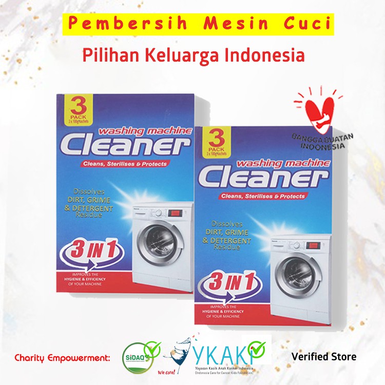 Washing Machine Cleaner - Pembersih Mesin Cuci [TOP Loading & FRONT Loading]