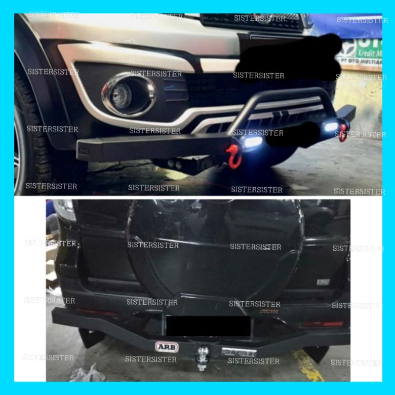 Paket Towing Depan Belakang Rush Terios Lama 2007 2015 ARB
