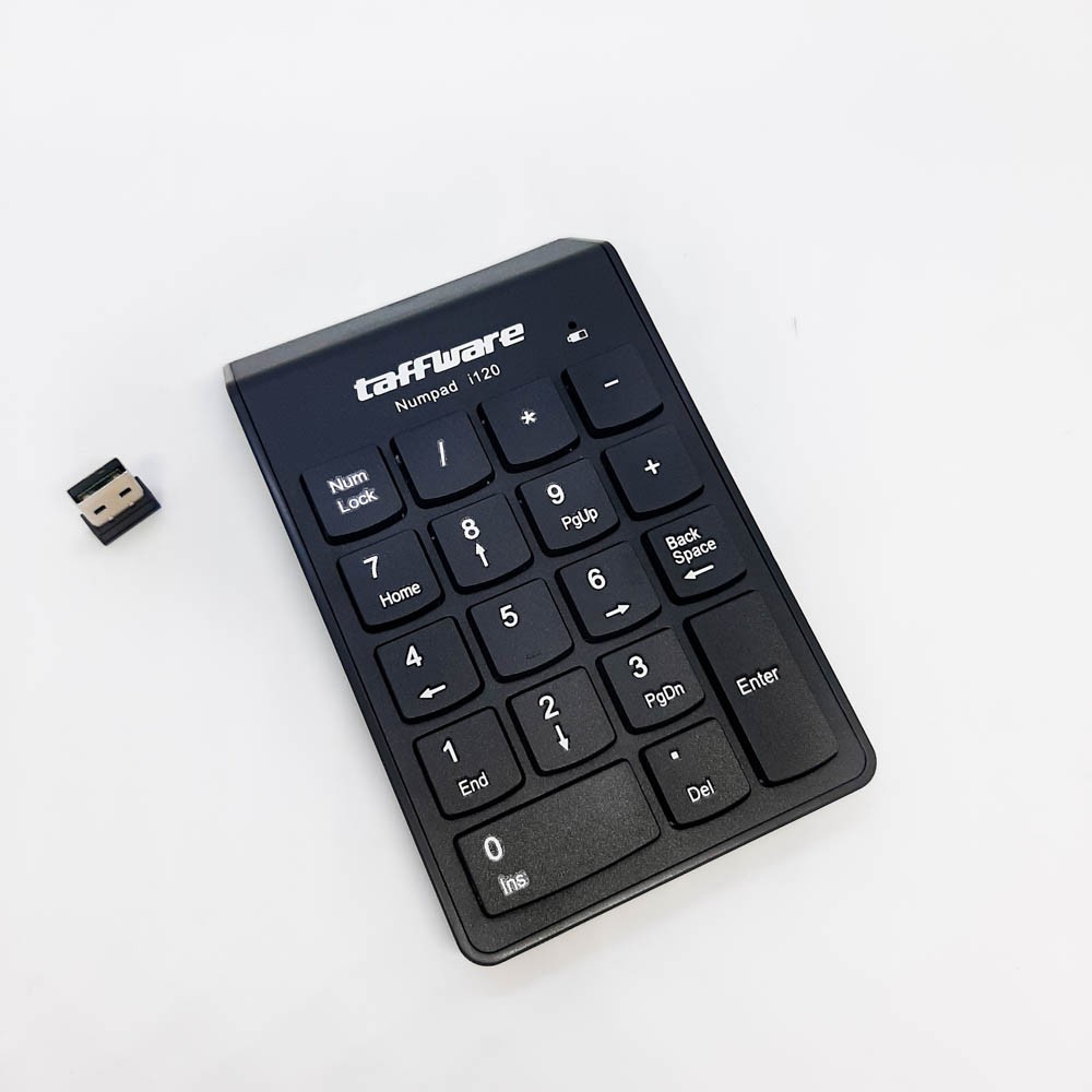 Keyboard numeric numpad Angka Keypad Numeric Keyboard Wireless 2.4GHz 10 Meter-1