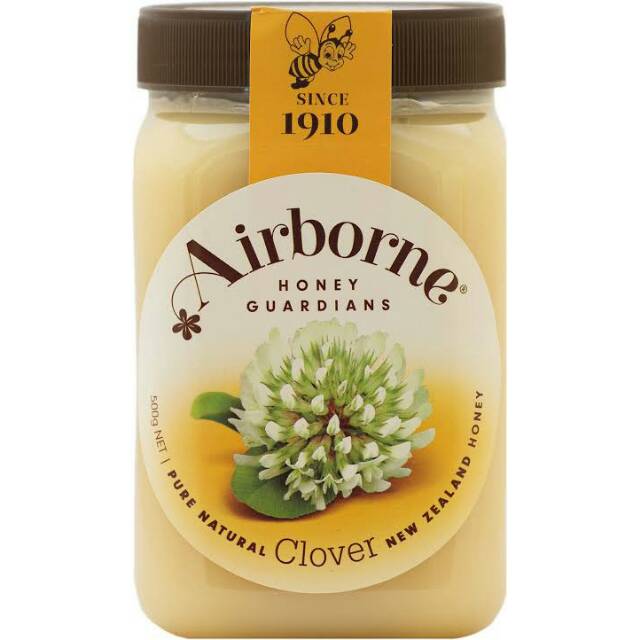 Airborne Madu Clover Honey 250 / 500 gram 500g 500gr