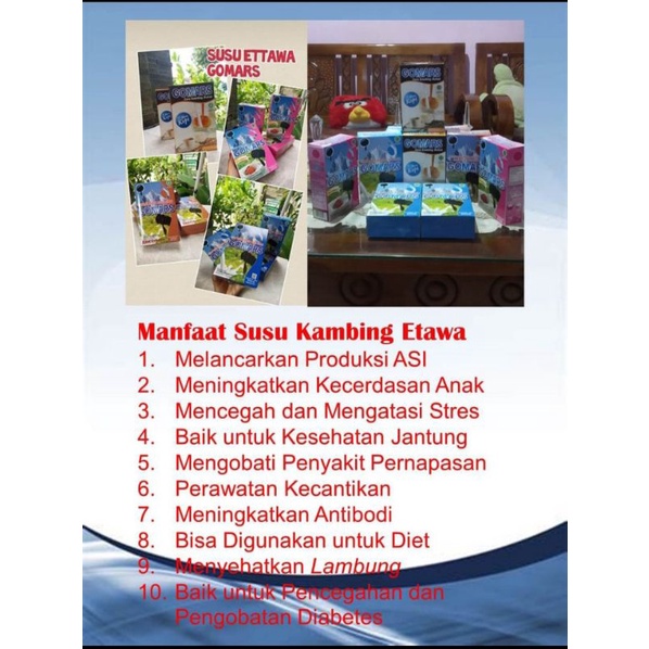 

SUSU KAMBING ETAWA GOMARS