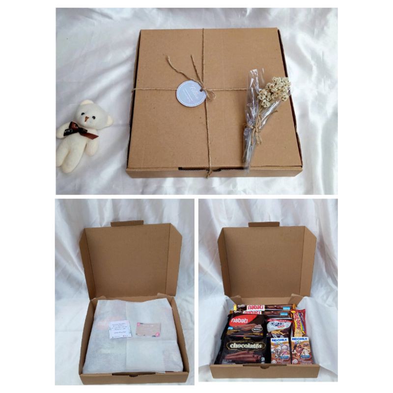 

FREE PAPERBAG /Fillea - giftbox hampers / hampers snack / dus hampers / kardus hampers / box hampers