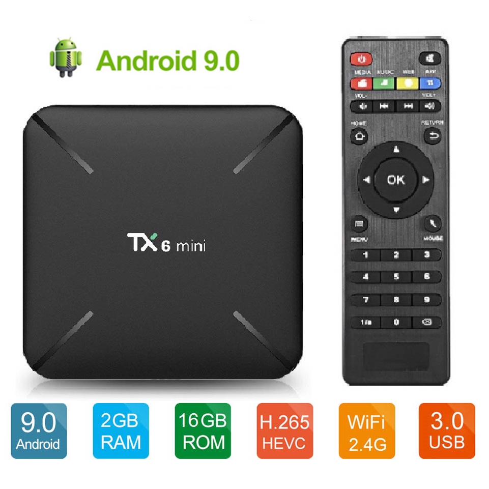 Android TV Box T95/ S1/ Smart Box with 1/ Go RAM 8/ Go ROM Android Quad Core Amlogic s905/ W Cortex-A53/ Processor 7.1/ HDMI 2.0/ h.265/ 2.4/ GHz WiFi Ethernet 100/ m