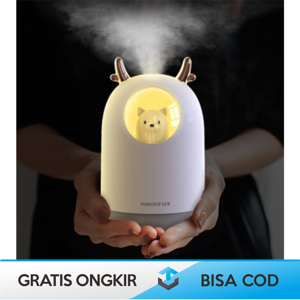 PET HUMIDIFIER AROMATERAPI ORIGINAL TAFFWARE HUMI M106 - OIL DIFFUSER HUMIDIFIER RGB TERMURAH