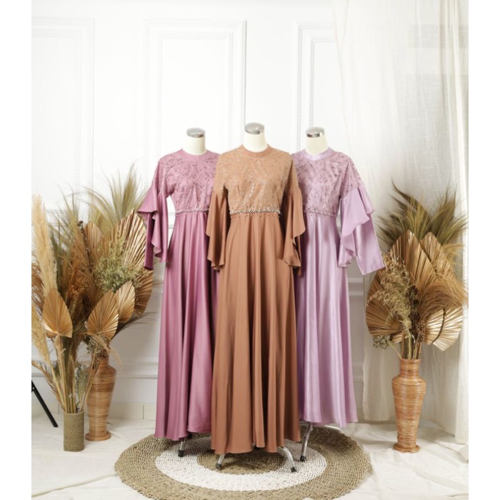 Gaun shivana-gaun resmi-gaun untuk lamaran-baju wisuda-gaun terbaru