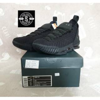 triple black lebron 16