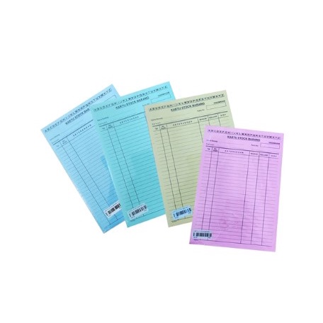 

Kartu Stok Kecil warna Abjad (1 pak isi 100 lembar)
