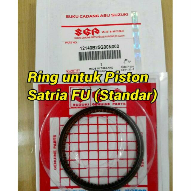 Ring untuk piston Satria FU ukuran Standar