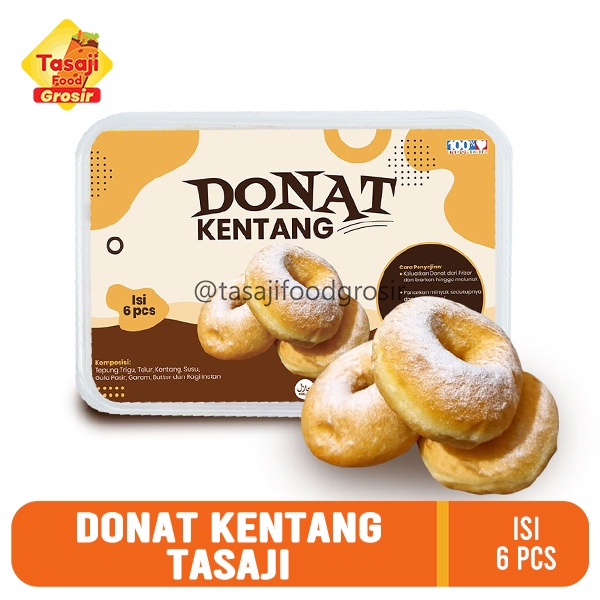 

Donat Kentang Tasaji Isi 6pcs
