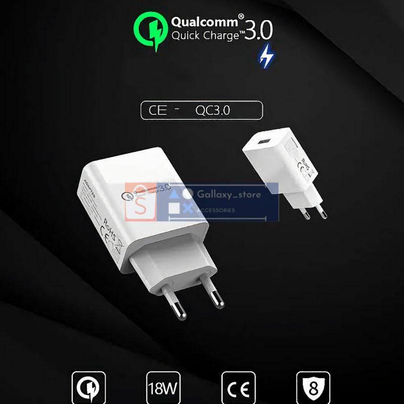 TC CHARGER XIAOMI TYPE C QUICK FAST CHARGING