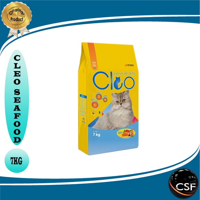 Makanan Kucing kering Cleo 7kg ALL VARIAN (GRAB GOSEND)