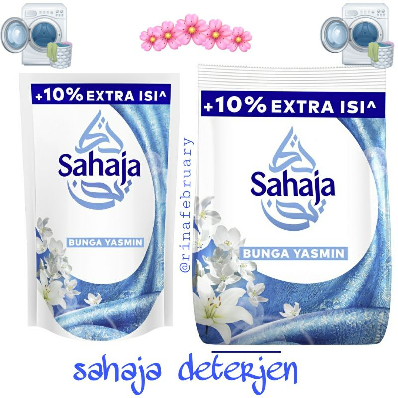 Sahaja Deterjen Bubuk dan Cair 700gr/ml
