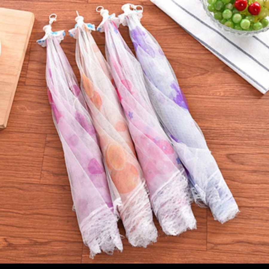 Tudung saji umbrella lipat food cover wadah saji makanan dapur meja on