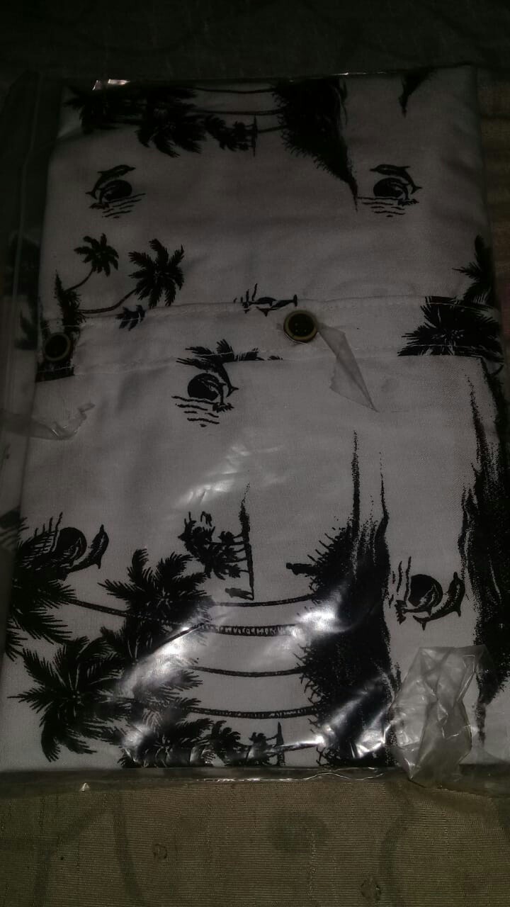 Kemeja Pria Kemeja Surfing Kemeja Lengan Pendek Kemeja Batik