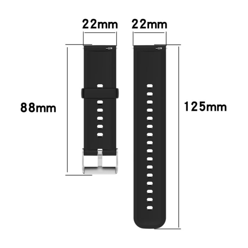 Strap Watch Sport Universal 22mm - Fossil/Huawei/Samsung/Honor/Amazfit