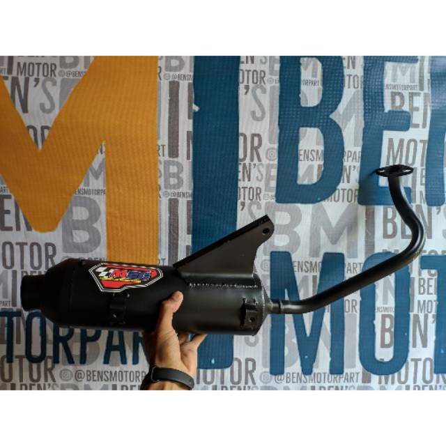 Knalpot Racing Bobokan Honda Beat Karbu / Beat Lama Ember Model Tsugi