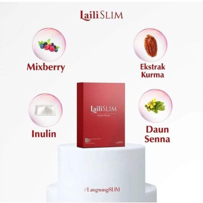 

LAILI SLIM MINUMAN SERAT MINUMAN DIET SUDAH BPOM 100% ORIGINAL