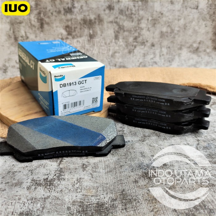 Kampas Rem Alphard ANH20 Vellfire (08-14) BENDIX Brake Pad DB 1913 GCT