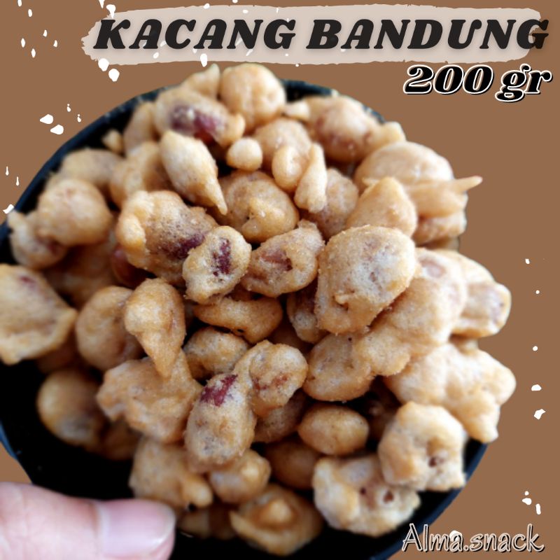 TERMURAH 250 GR KACANG BANDUNG/ SNACK KILOAN MURAH/ CAMILAN MURAH/ ALMA.SNACK