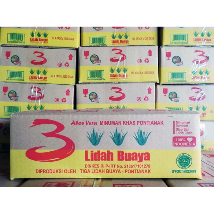 

minuman lidah buaya 3 kemasan Dus