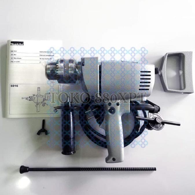 monggo] Makita 6016 Mesin Bor Body Aluminum Metal Drill 16 mm Japan