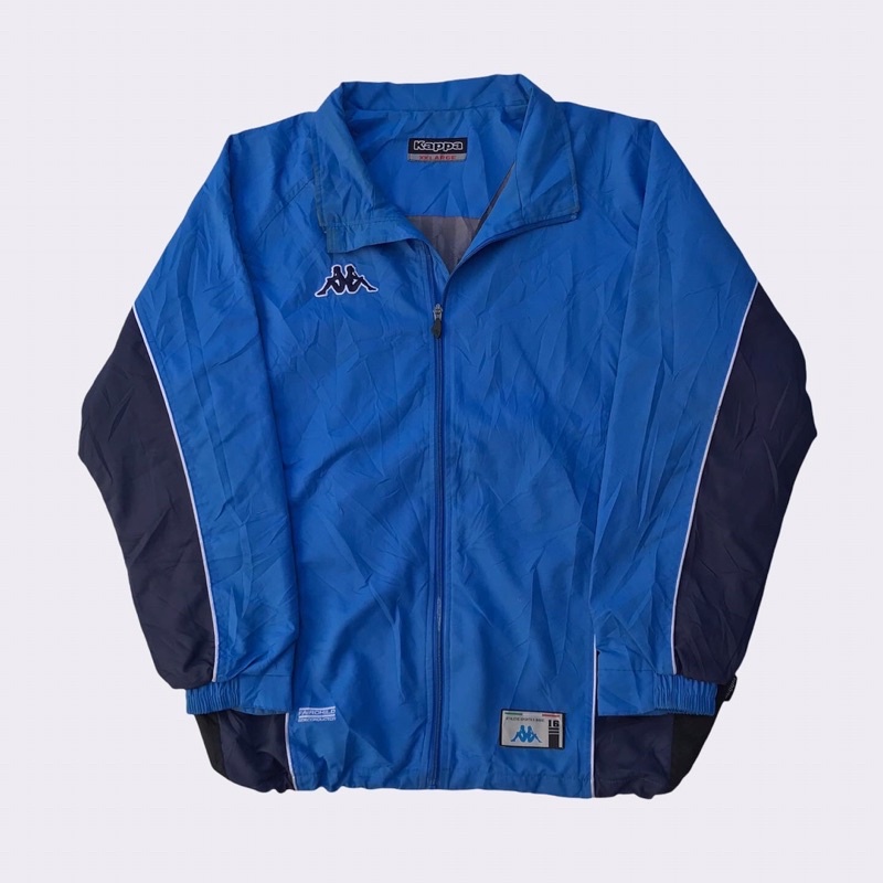 Jaket kappa windbreaker vintage colorblock original parasut
