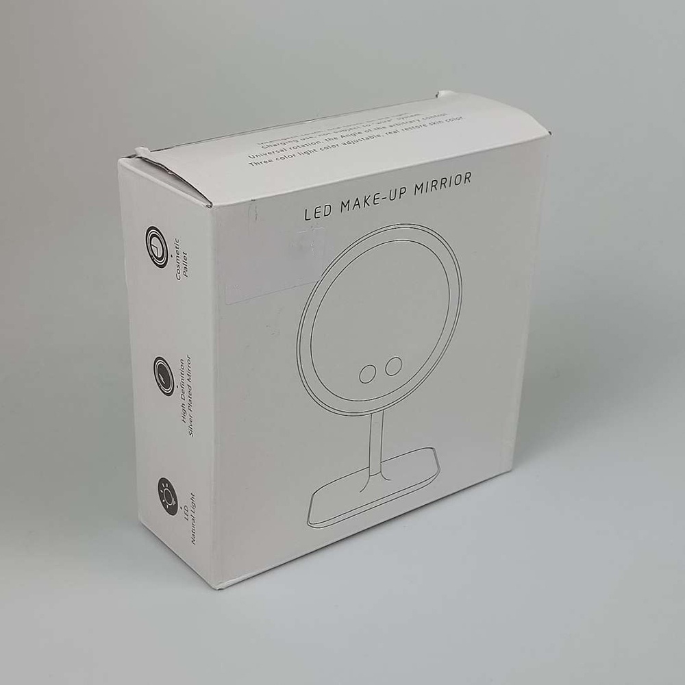 ORZ Cermin Make Up dengan Lampu LED Ring Light - HZJ-033 - White