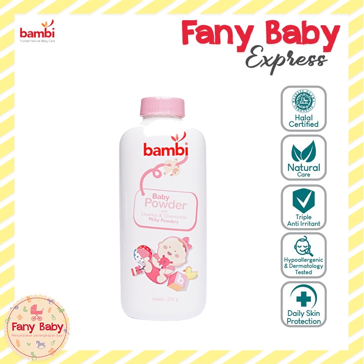 BAMBI BABY POWDER NEW DESIGN / 250G