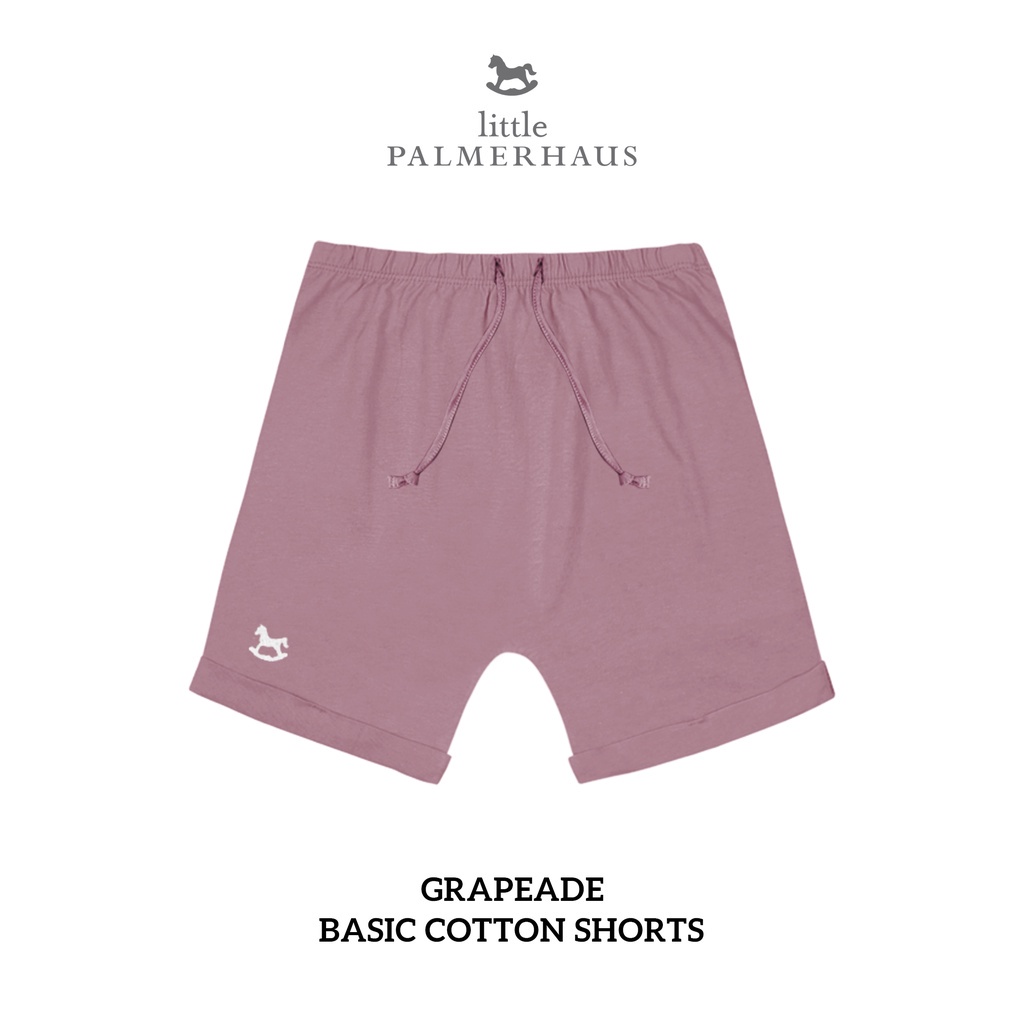 Little Palmerhaus - Basic Cotton Shorts (Celana Pendek Bayi &amp; Anak) 1-6 Tahun