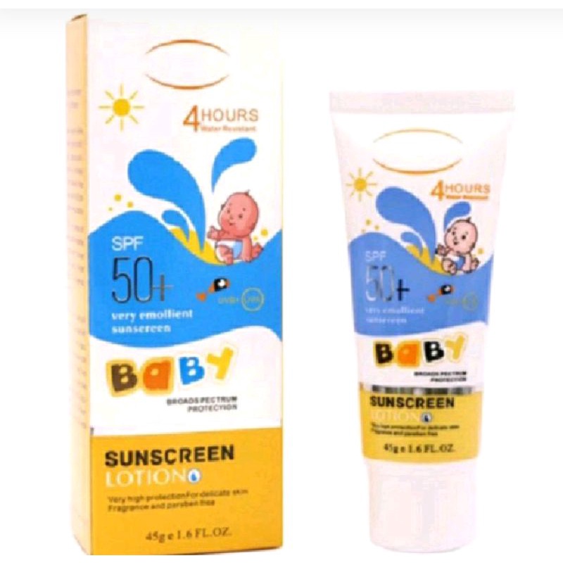 Sunblock Anak&amp;Dewasa UV Shield Essential Sunscreen Lotion 45g Sunblock