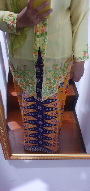 Rok Sepan Tumpal St16 Motif Pucuk Rebung Betawi Ondel-ondel Abang None Jakarta | Batik Wanita