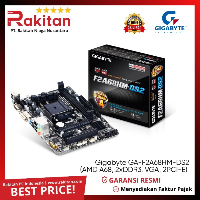 Motherboard Gigabyte GA-F2A68HM-DS2 (Socket FM2+)
