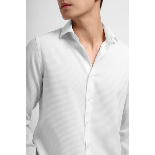 HEYMALE.ID Clagary Long Shirt White