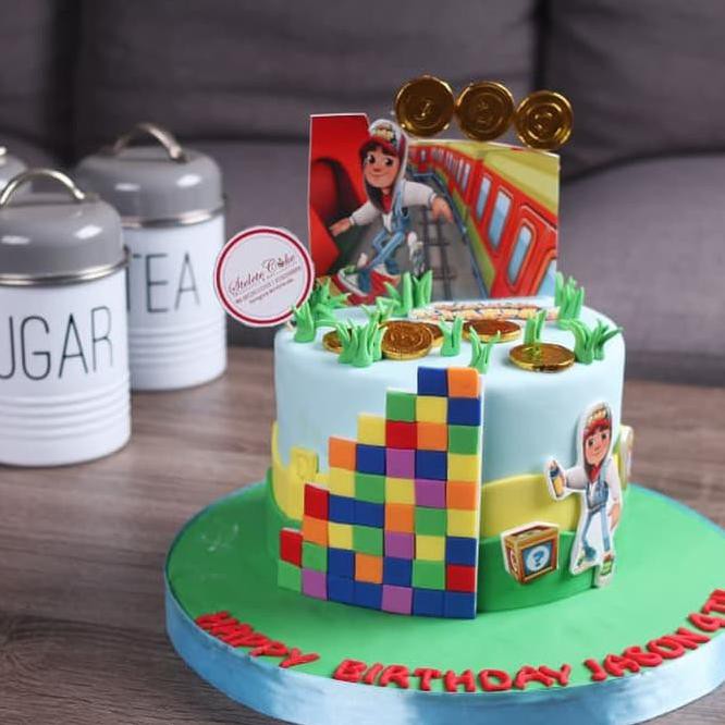 

Super Hot!! Kue Ulang Tahun / Birthday Cake Tema Subway / Mohon Baca Keterangan