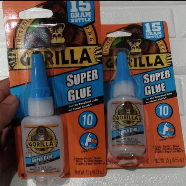 

Lem Kuat Super Glue 15gr Gorilla Made In USA
