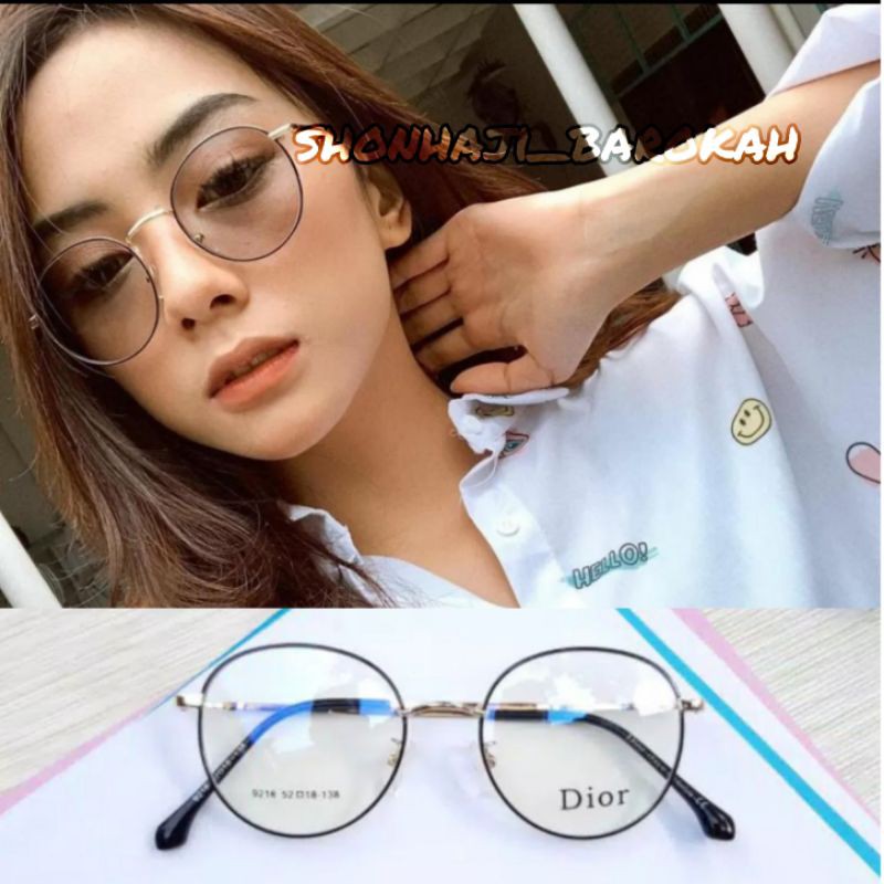 Kacamata Minus Pria&Wanita 9216 | Kacamata Antiradiasi & Paket Photocromic