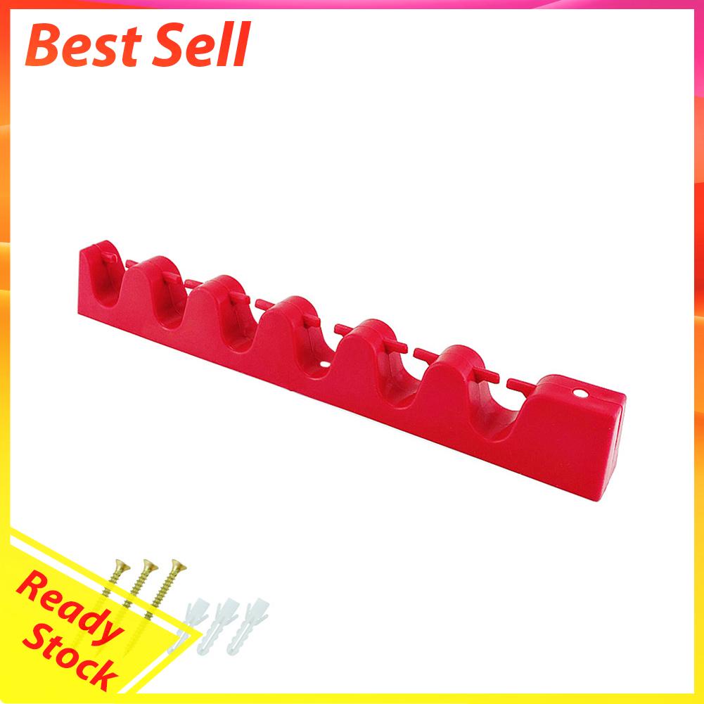 Rak Stand Display Holder Joran Pancing 6 Lubang Untuk Dinding