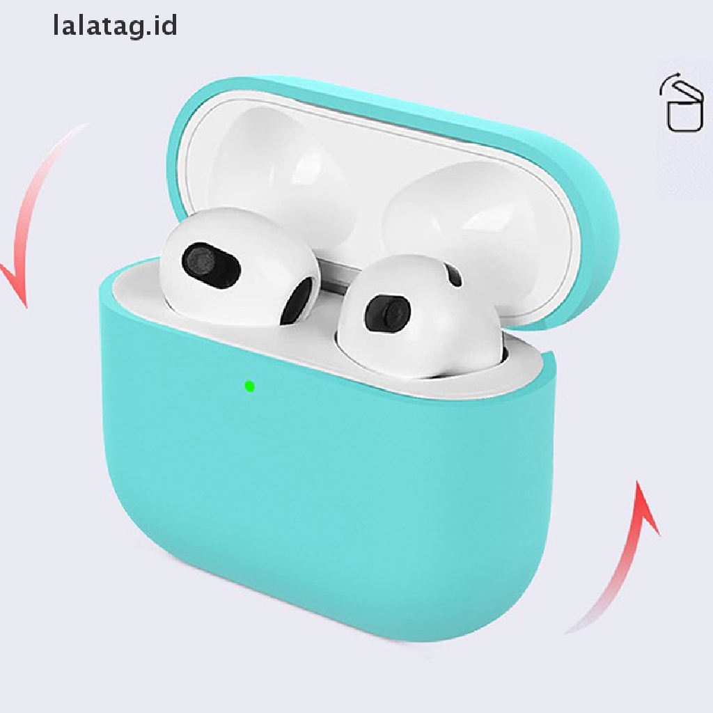 (Flyag) Casing Silikon Pelindung Apple Airpods 3 Wireless Bluetooth (ID)