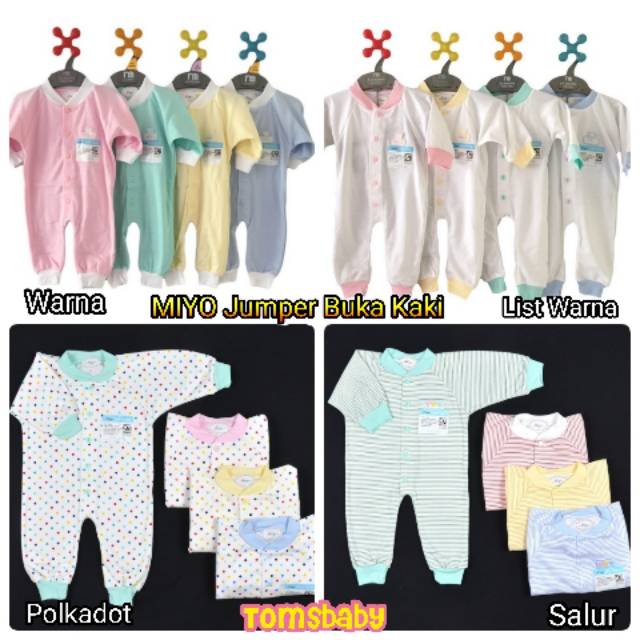 MIYO 1pcs Jumper Panjang BUKA KAKI (0-3bln)