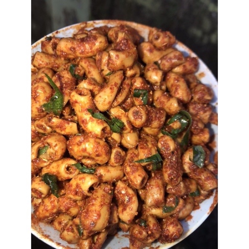 

MAKRONI BANTET PEDAS DAUN JERUK